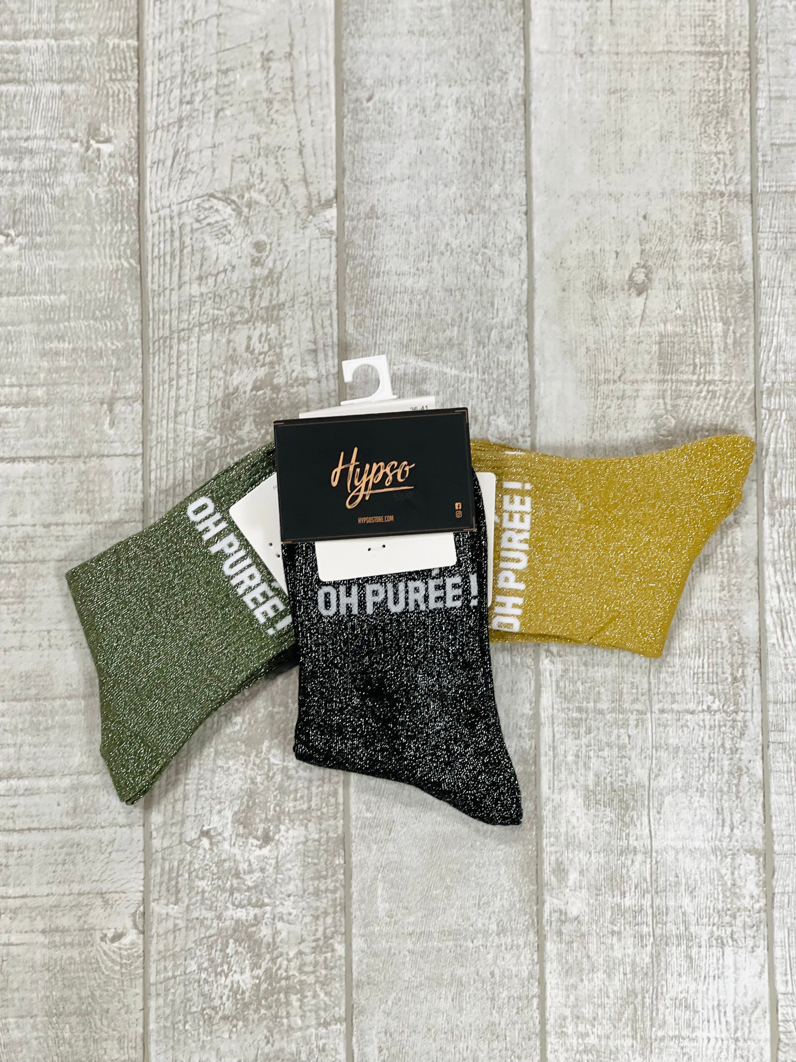 Chaussettes à paillettes OH PURÉE !