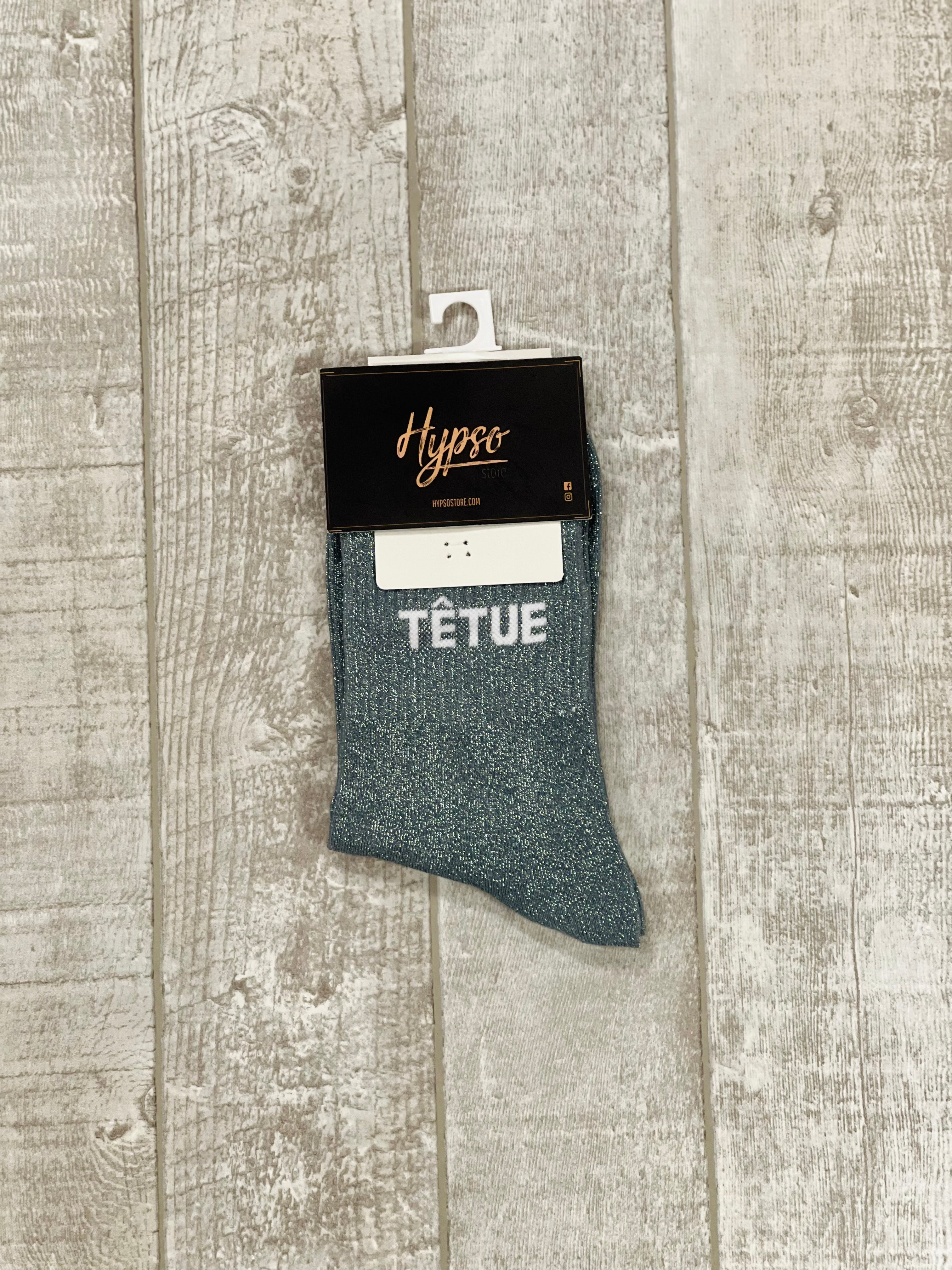 Chaussettes à paillettes TÊTUE