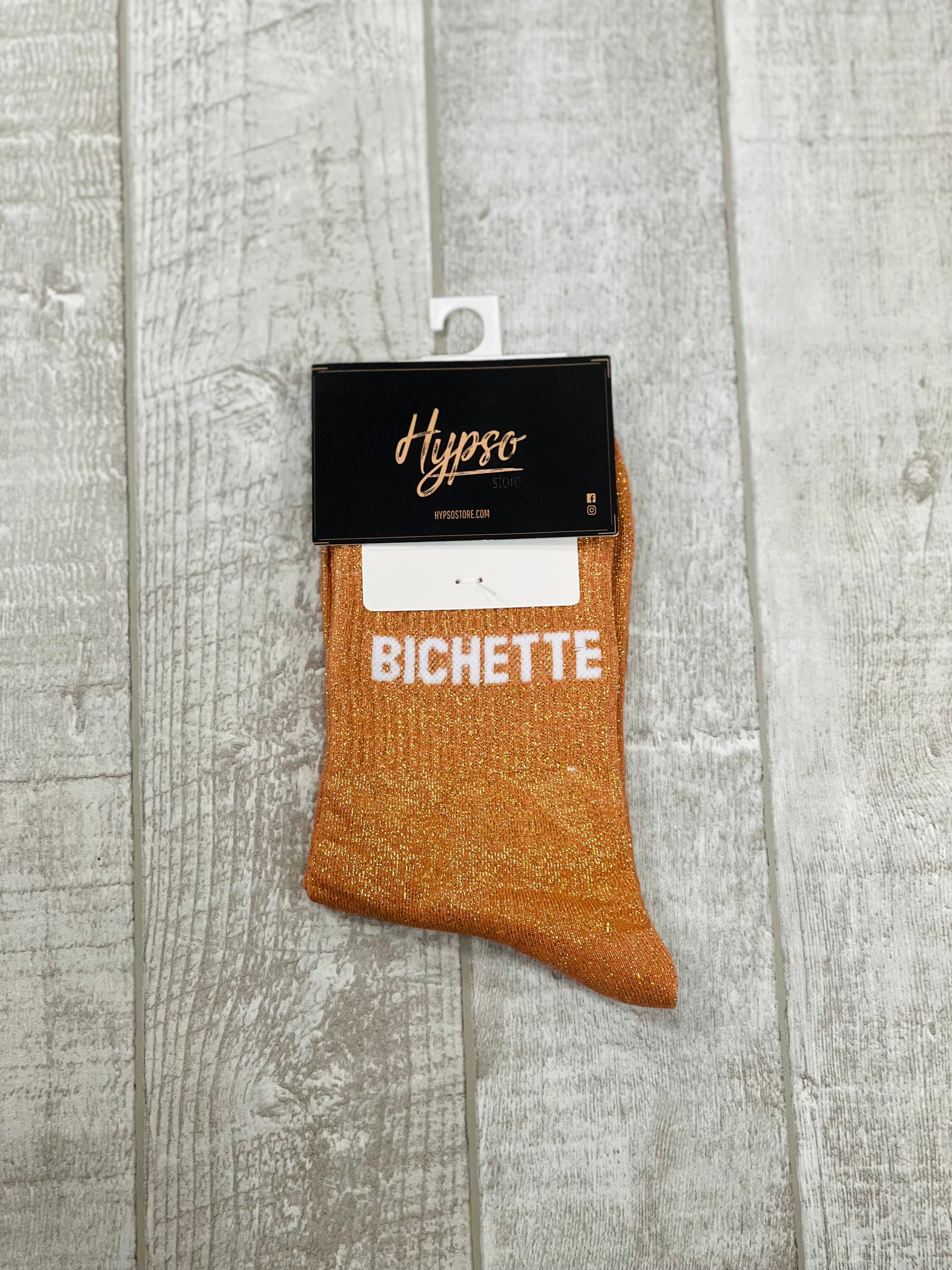 Chaussettes à paillettes BICHETTE