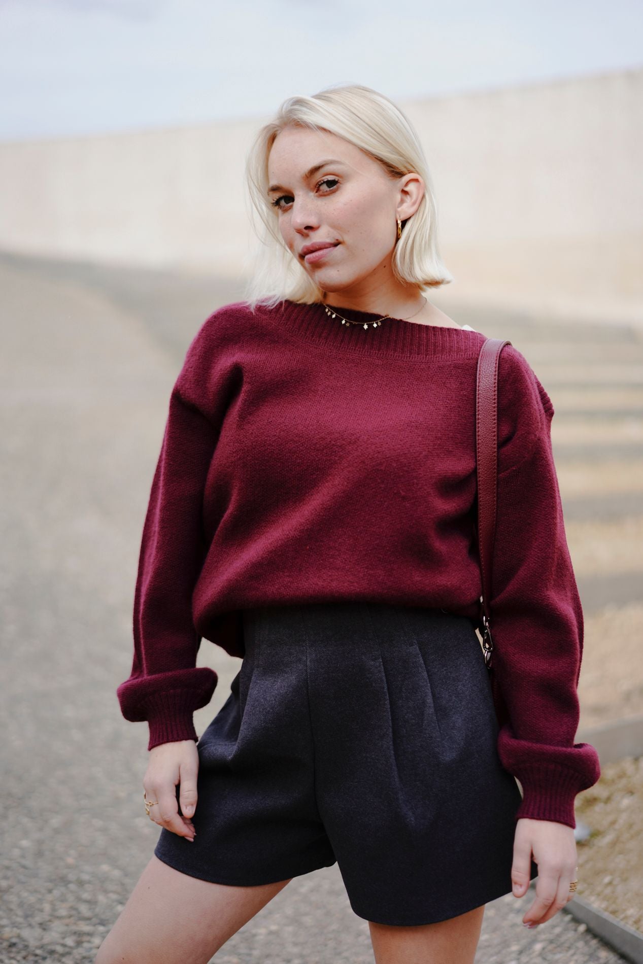 Pull CIALA bordeaux