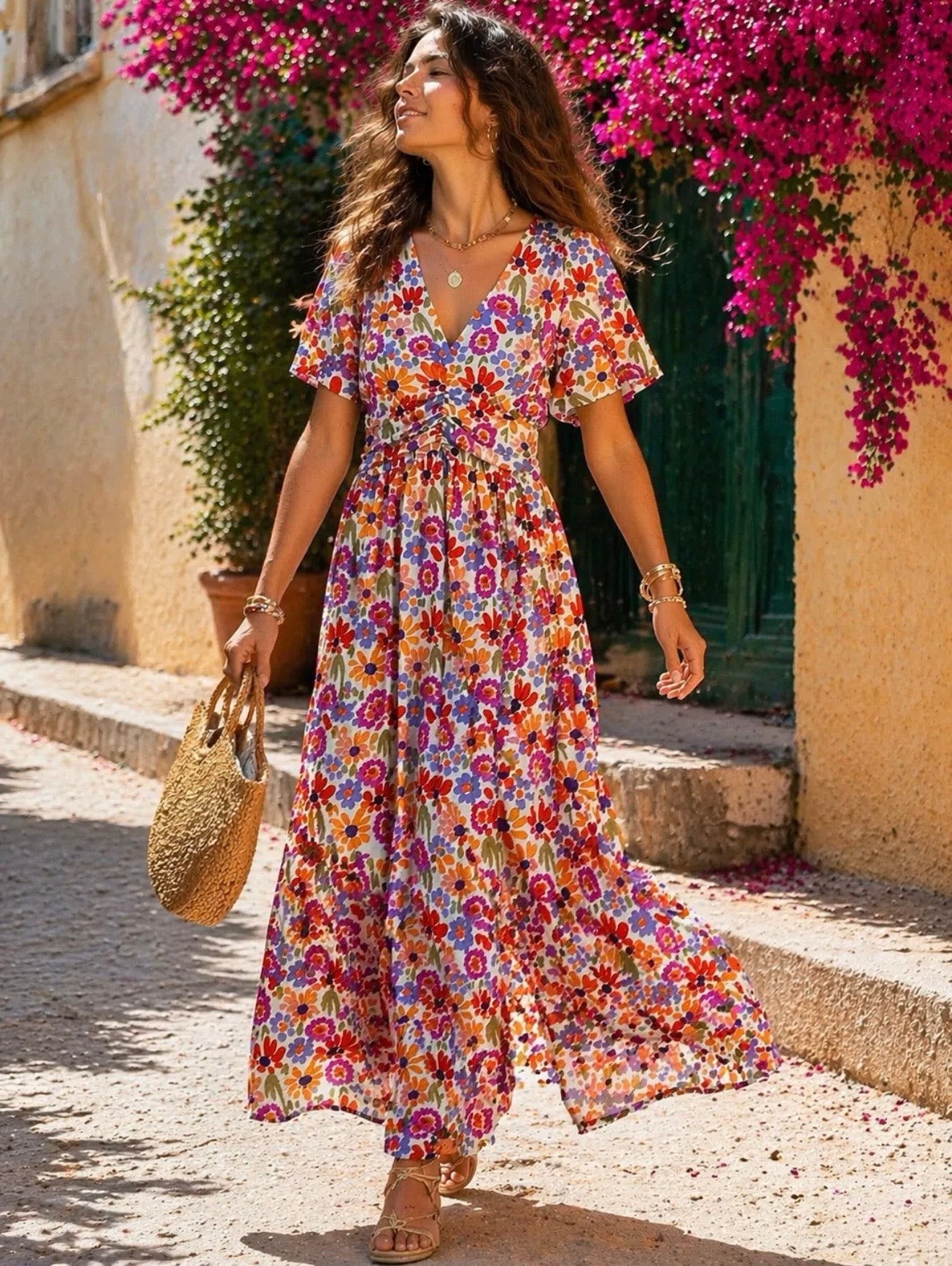 Robe COLLEEN version longue happy size