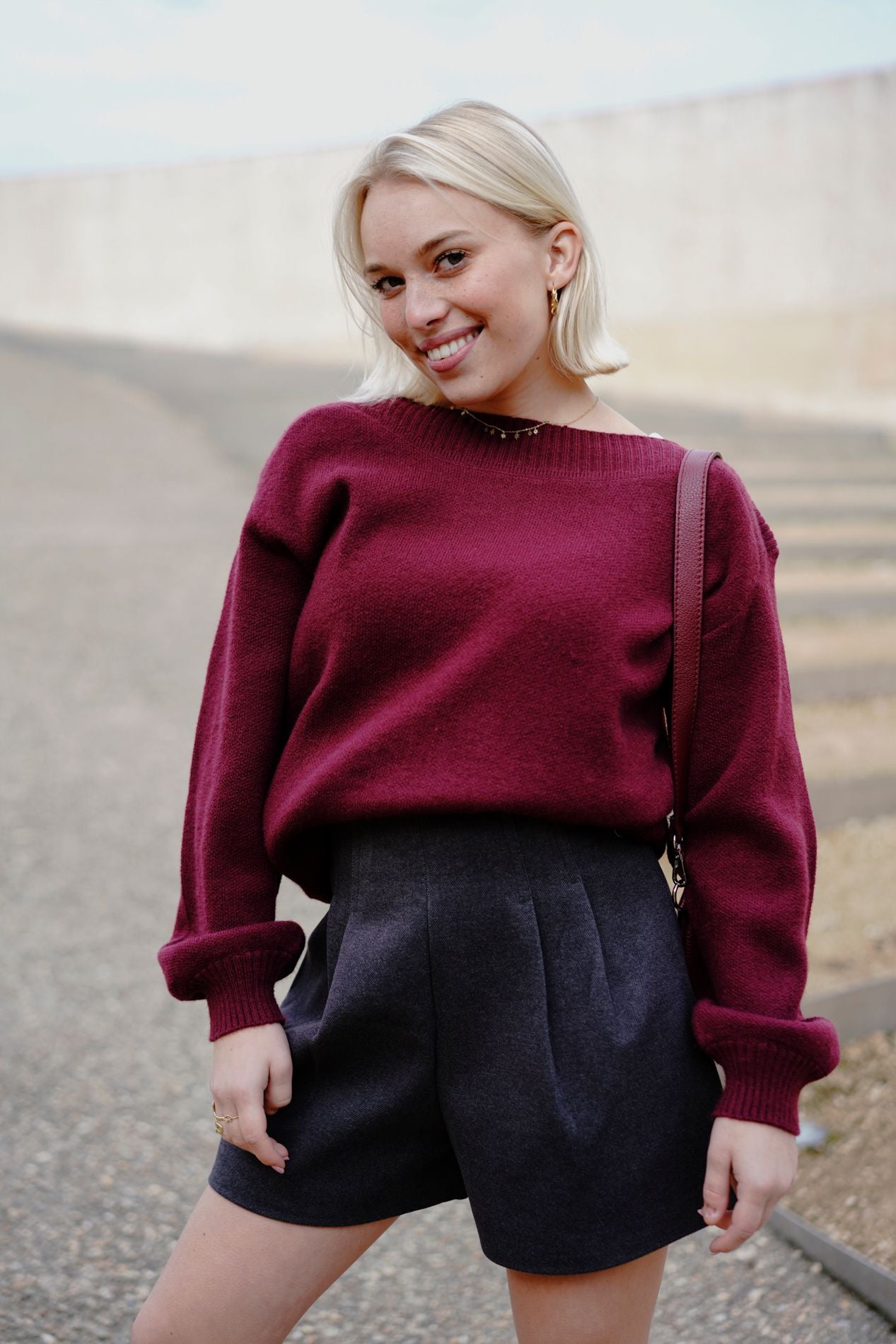 Pull CIALA bordeaux