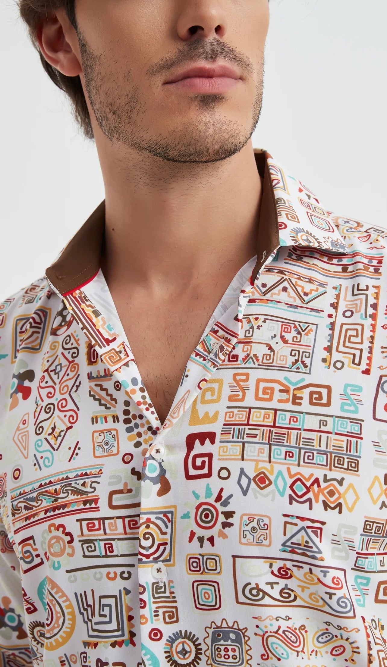 Chemise POPSY droite ajustée