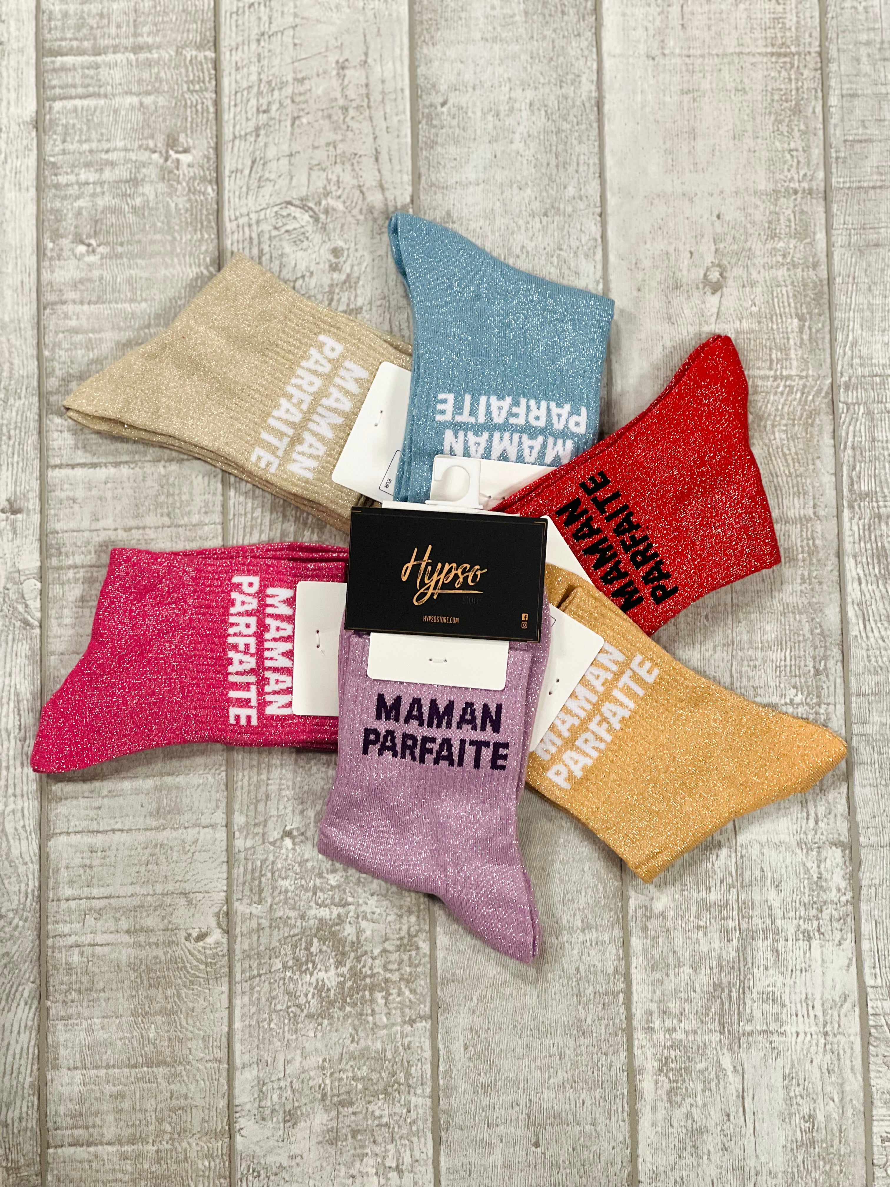Chaussettes à paillettes MAMAN PARFAITE