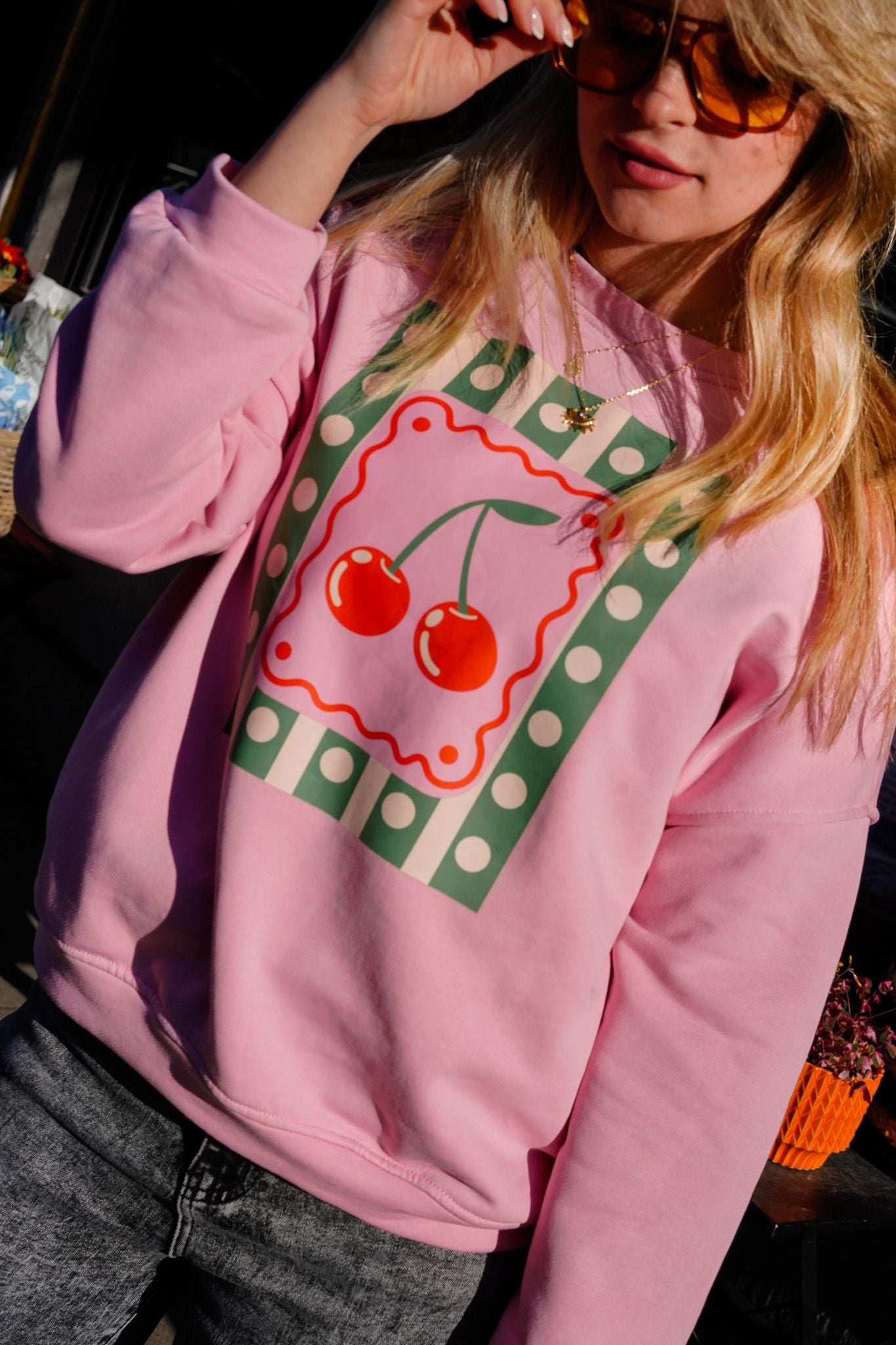 Sweat CHERRY rose