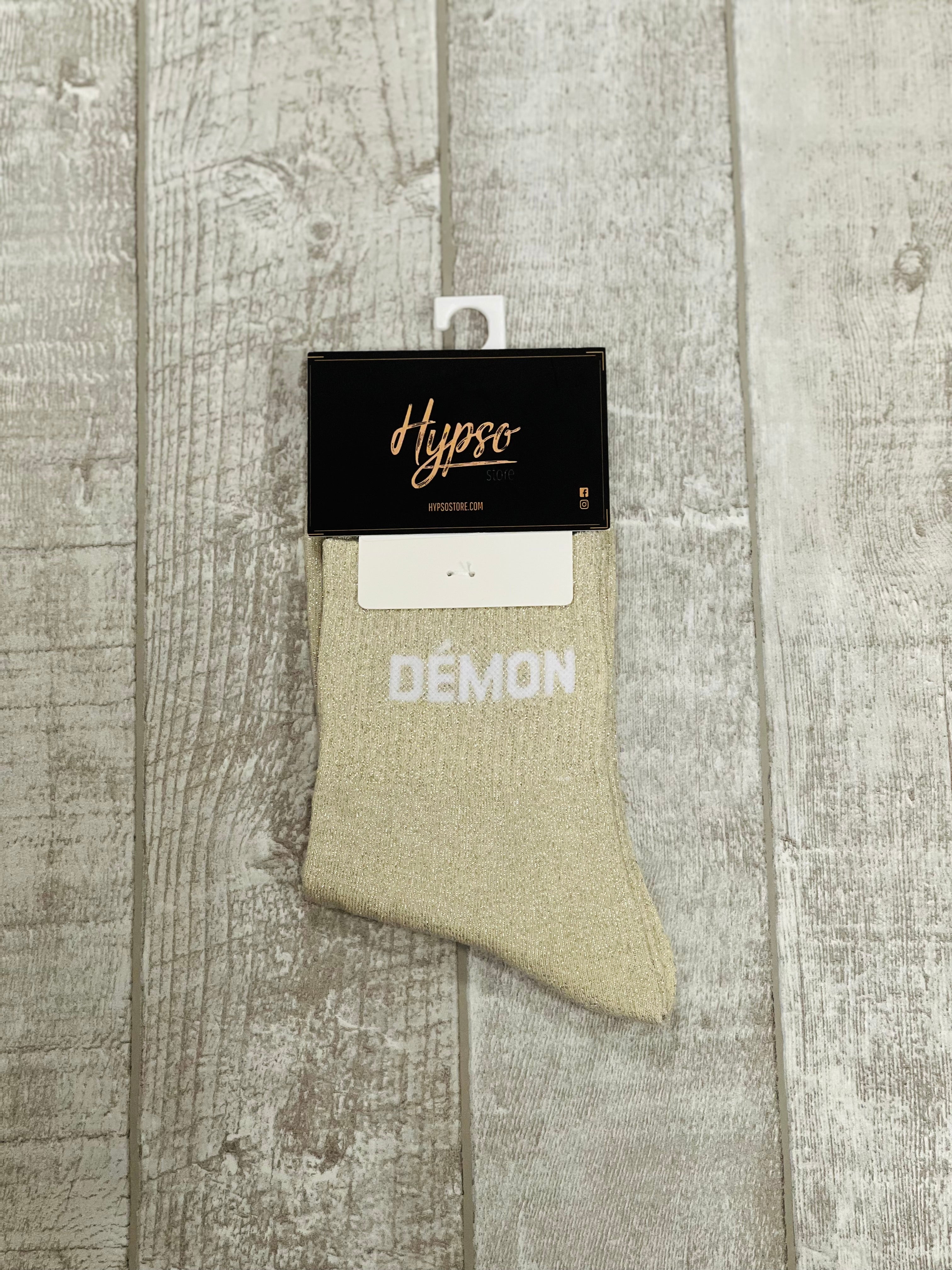 Chaussettes à paillettes DÉMON