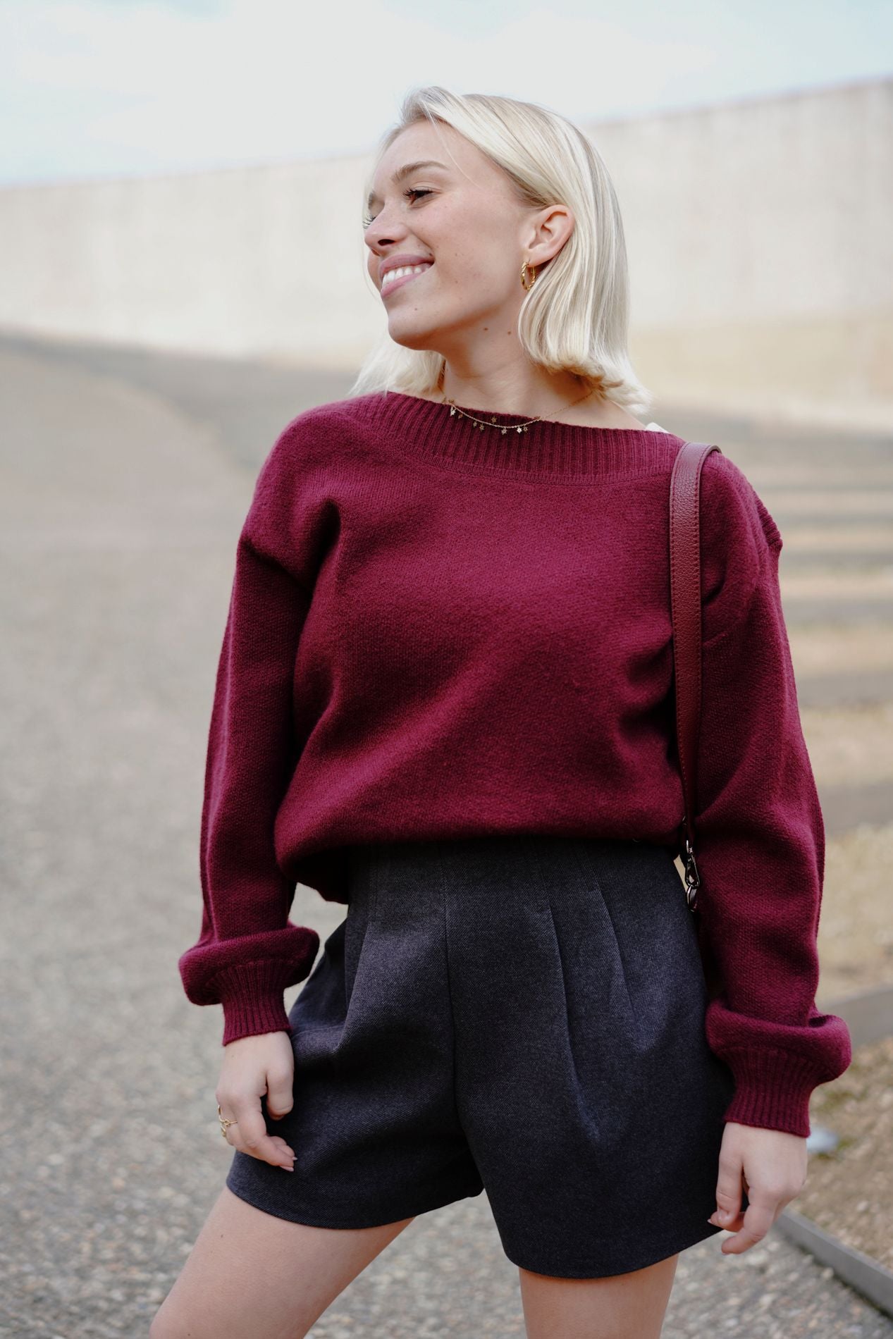 Pull CIALA bordeaux