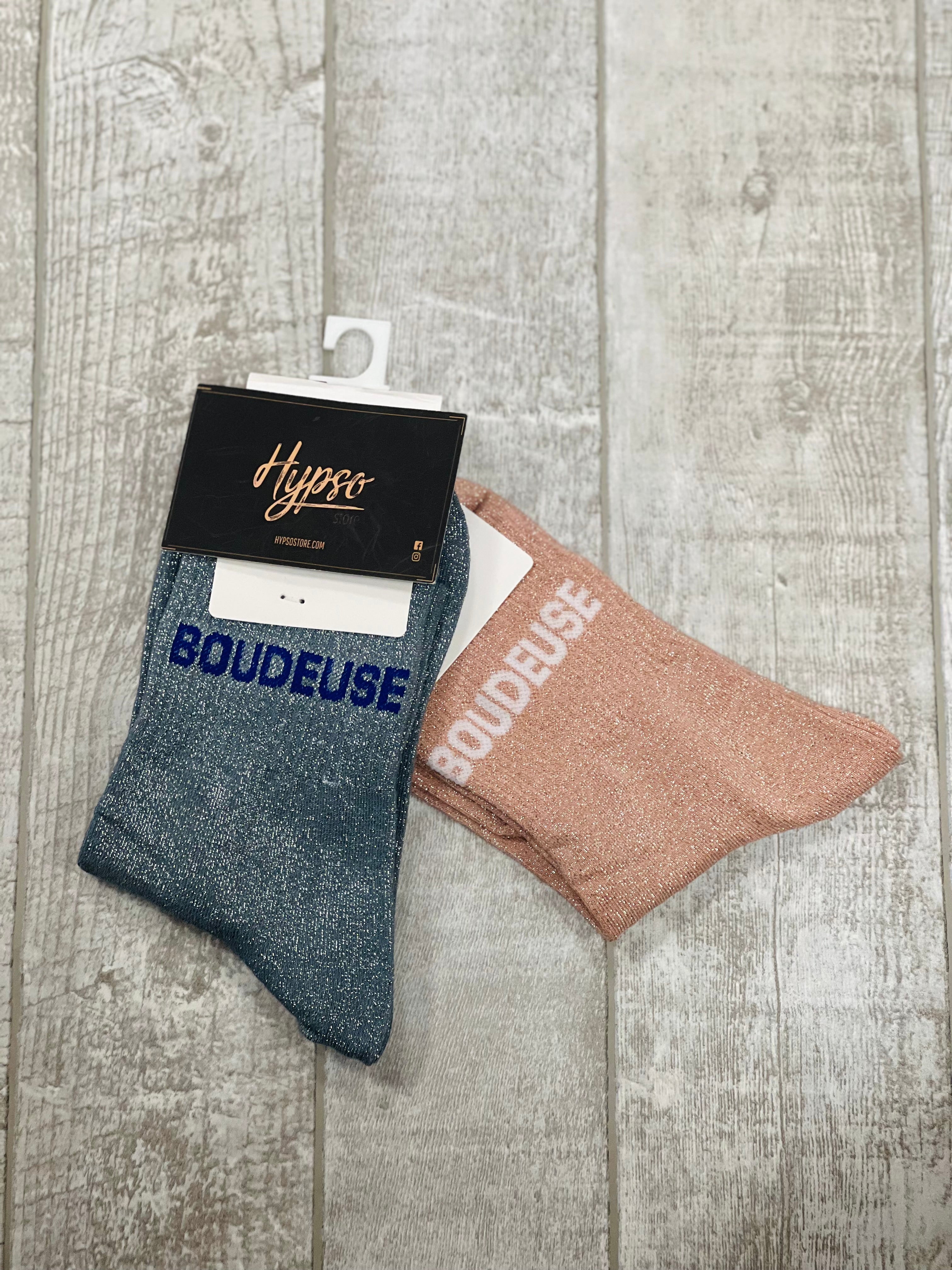 Chaussettes à paillettes BOUDEUSE