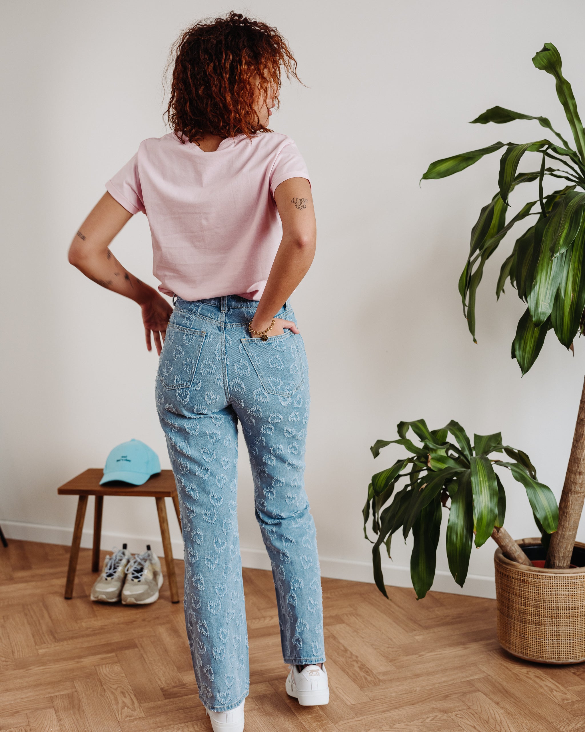 MILEY-Jeans mit weitem Bein