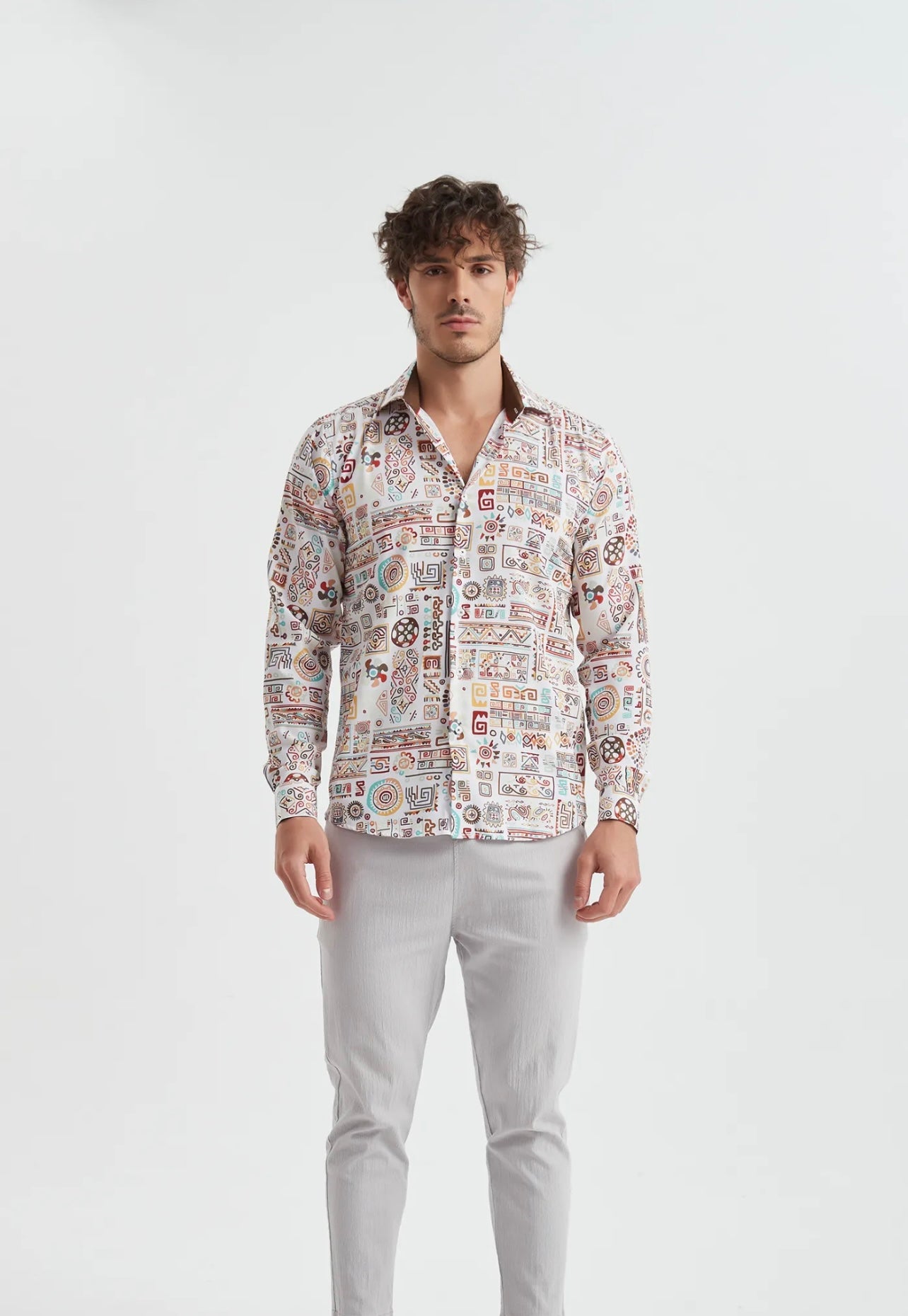 Chemise POPSY droite ajustée