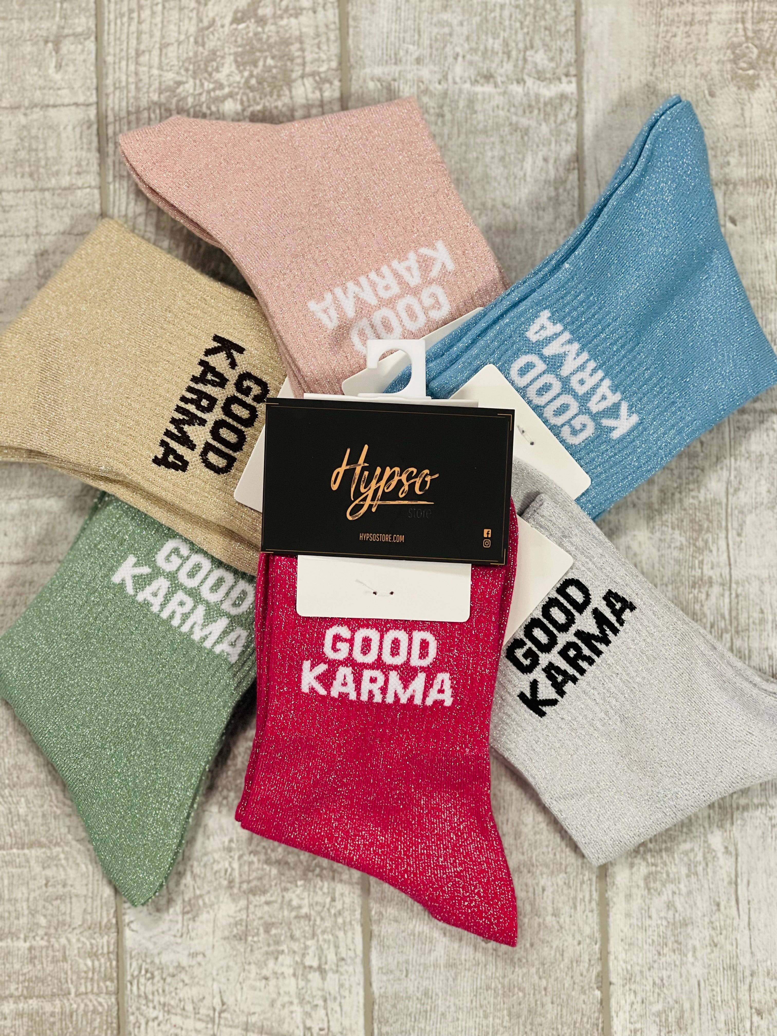Chaussettes à paillettes GOOD KARMA