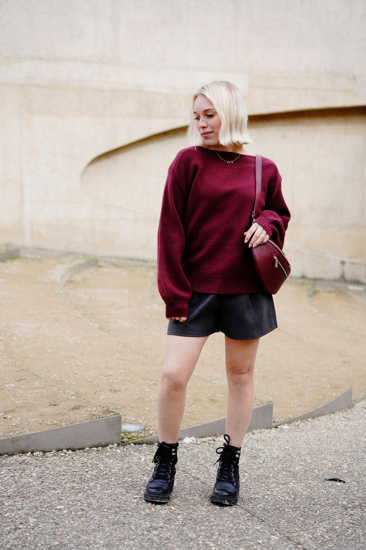 Pull CIALA bordeaux