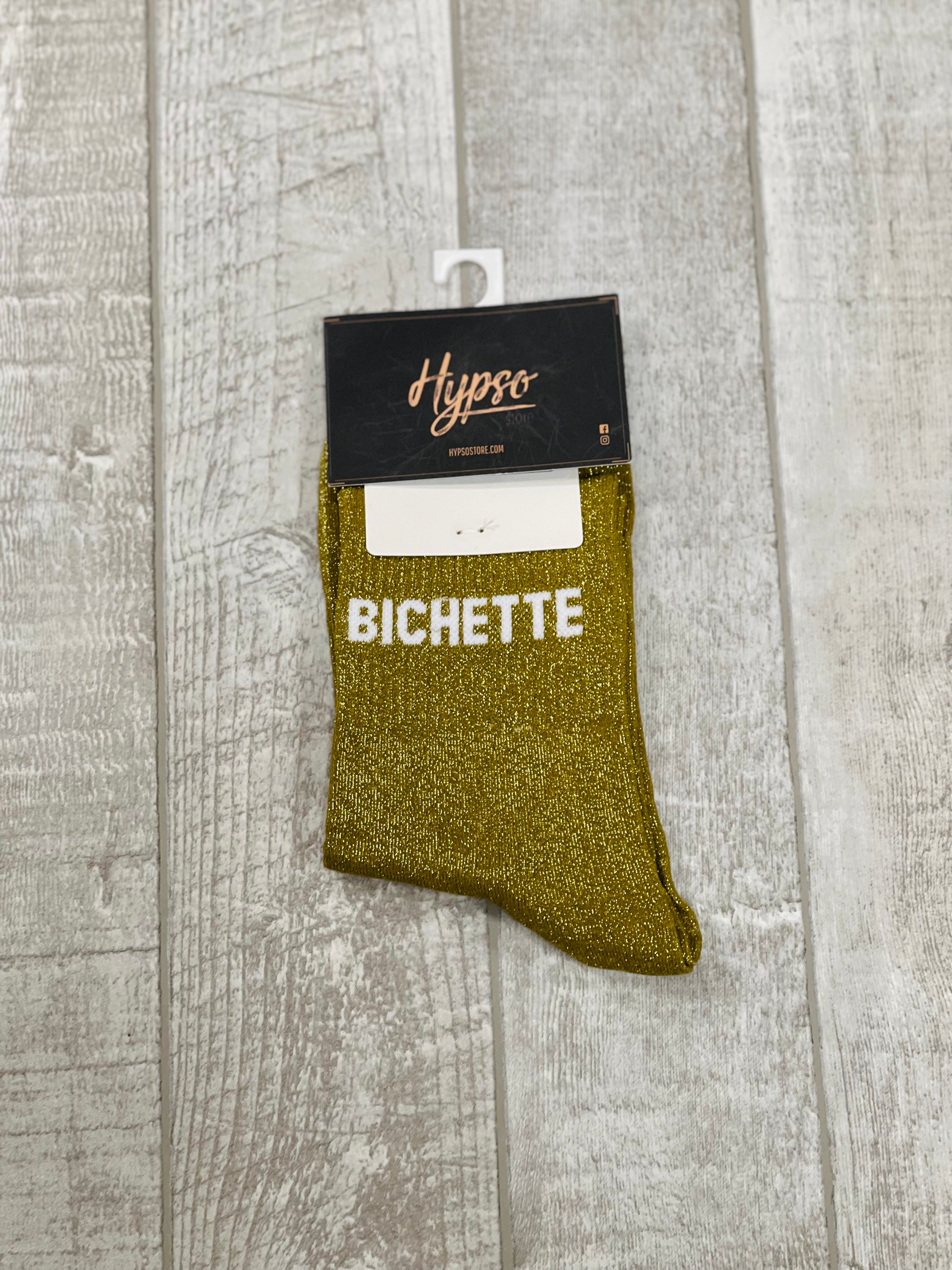 Chaussettes à paillettes BICHETTE