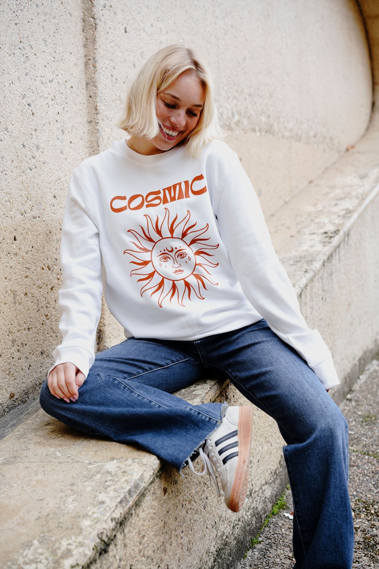 Sweat COSMIC blanc