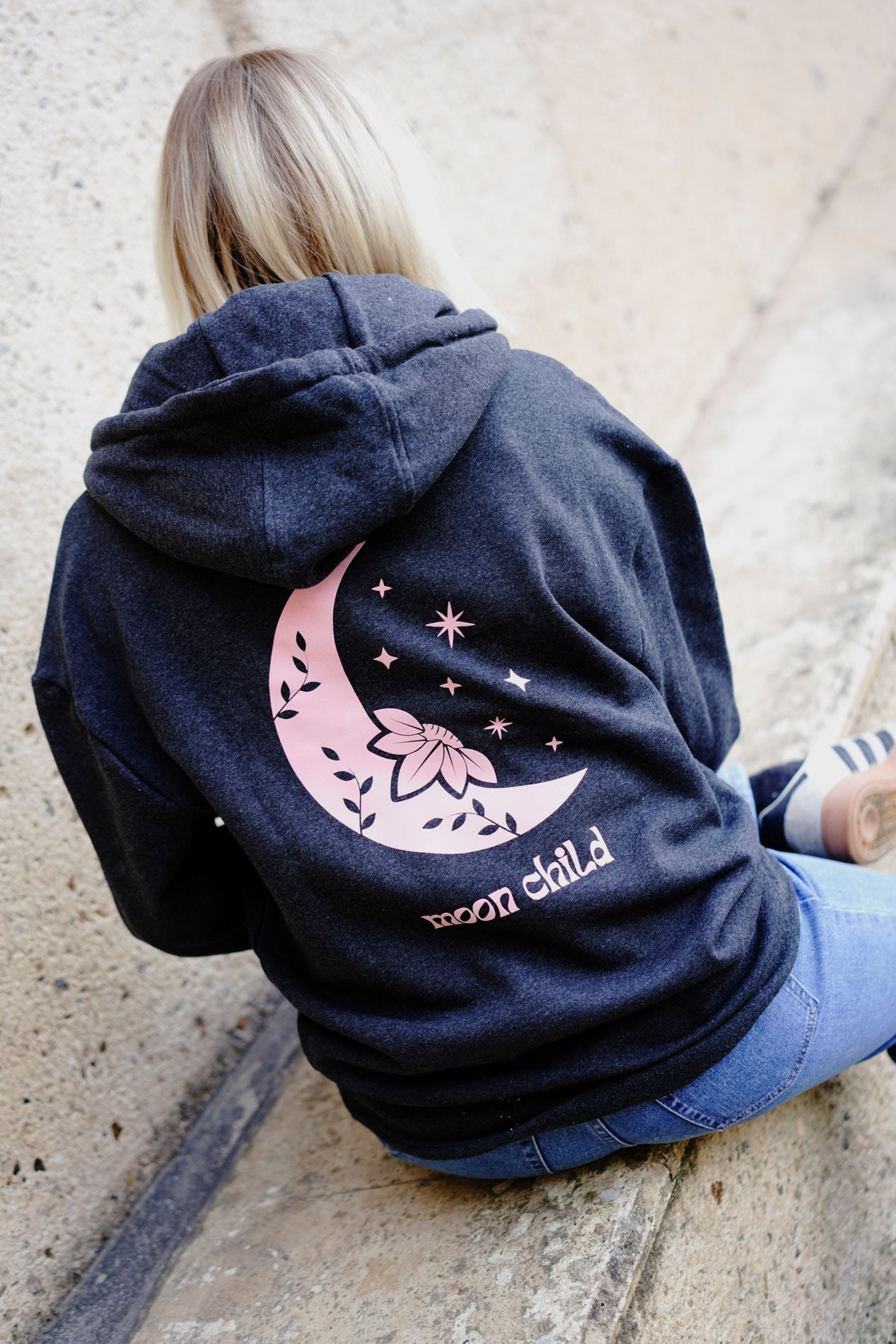 Sweat hoodie MOON CHILD