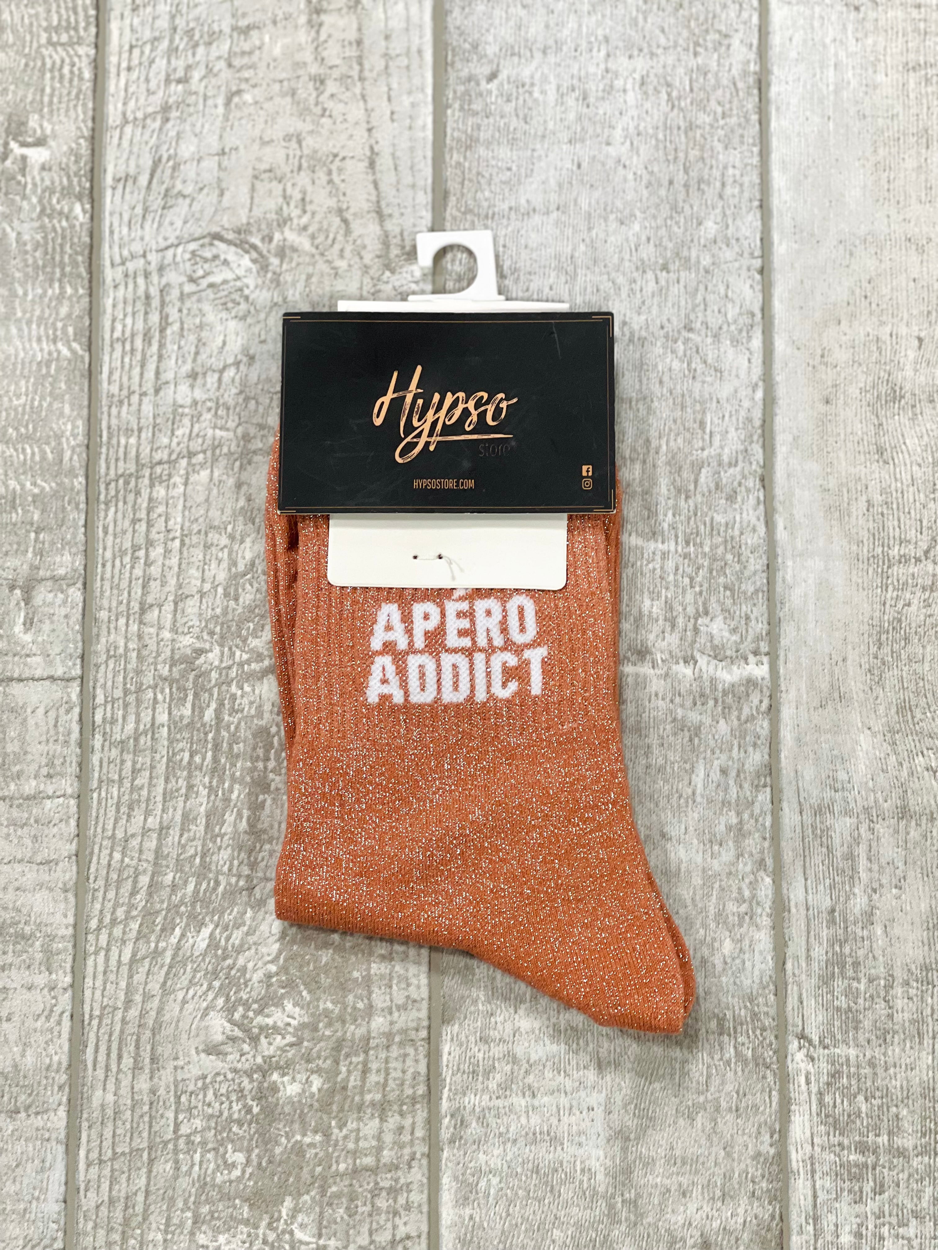 Chaussettes à paillettes APERO ADDICT