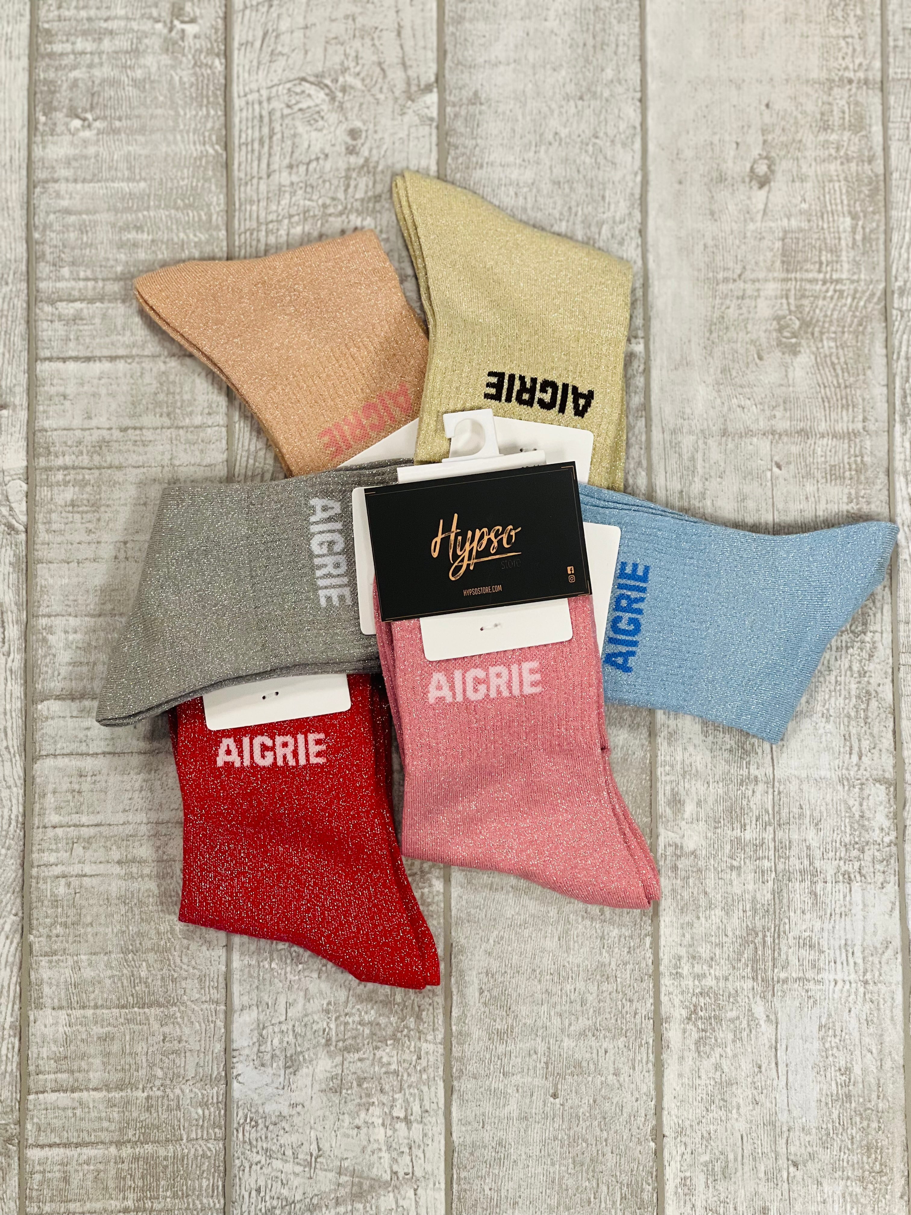 Chaussettes à paillettes AIGRIE