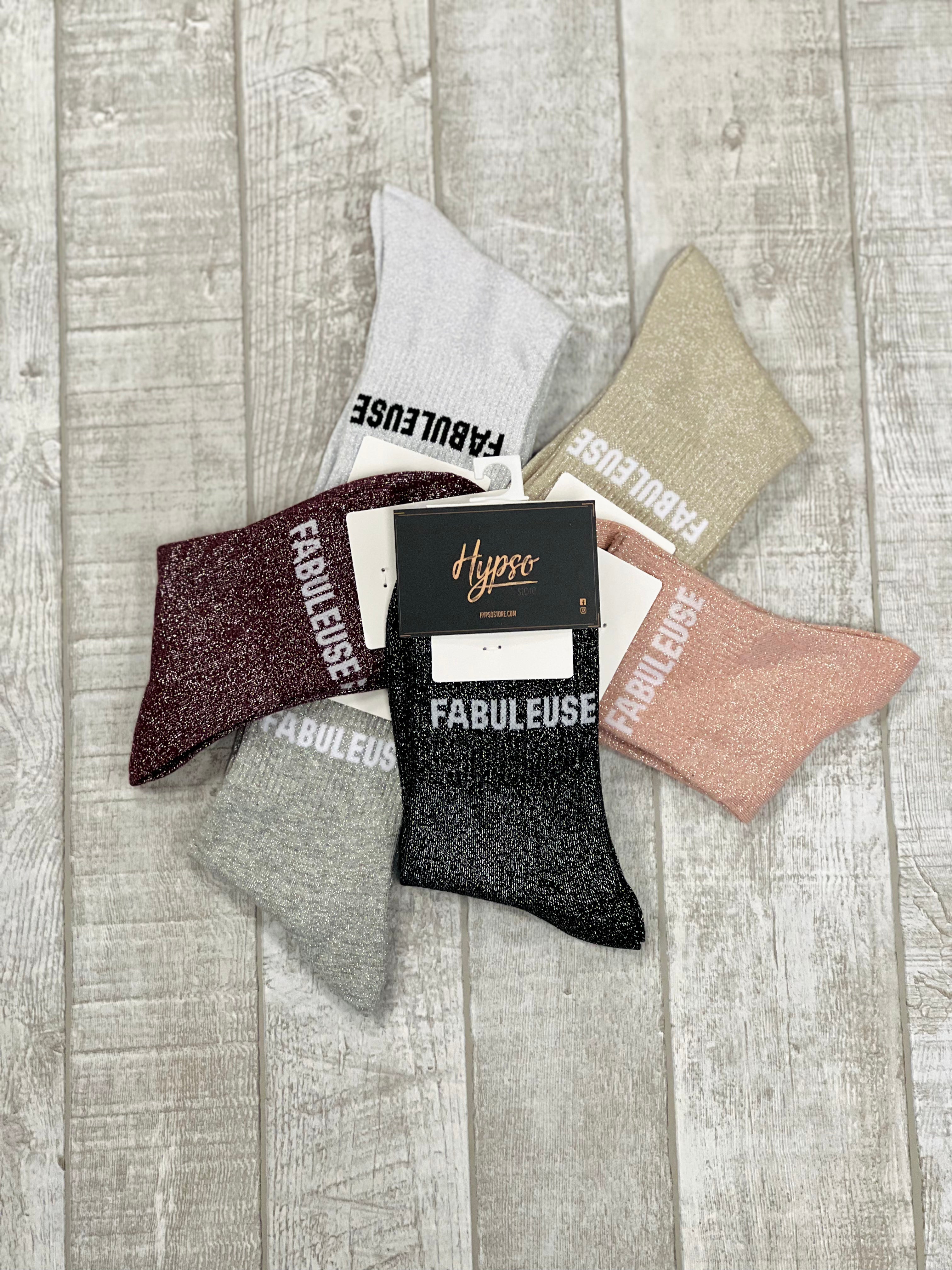Chaussettes à paillettes FABULEUSE