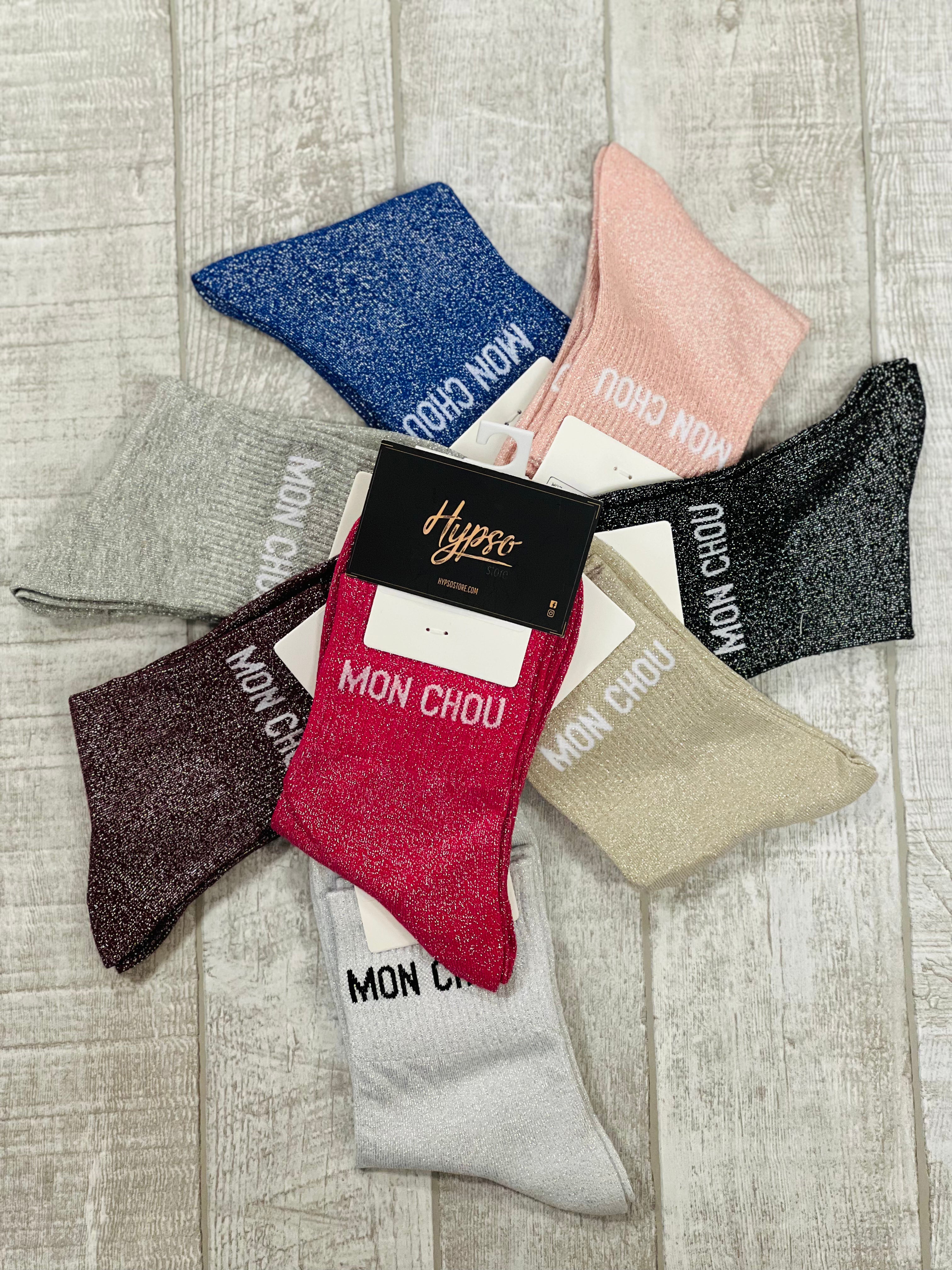 Chaussettes à paillettes MON CHOU