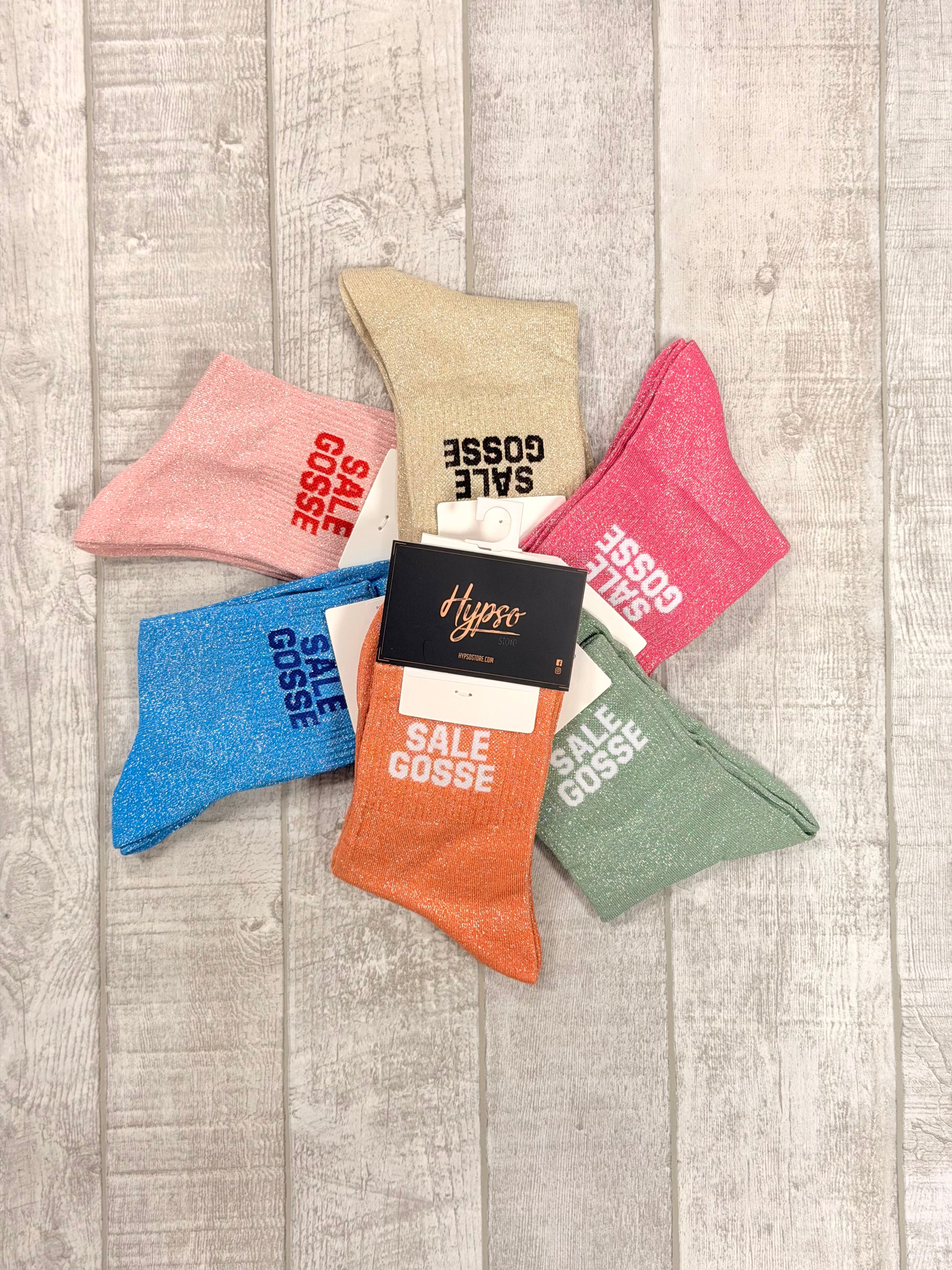 Chaussettes à paillettes SALE GOSSE