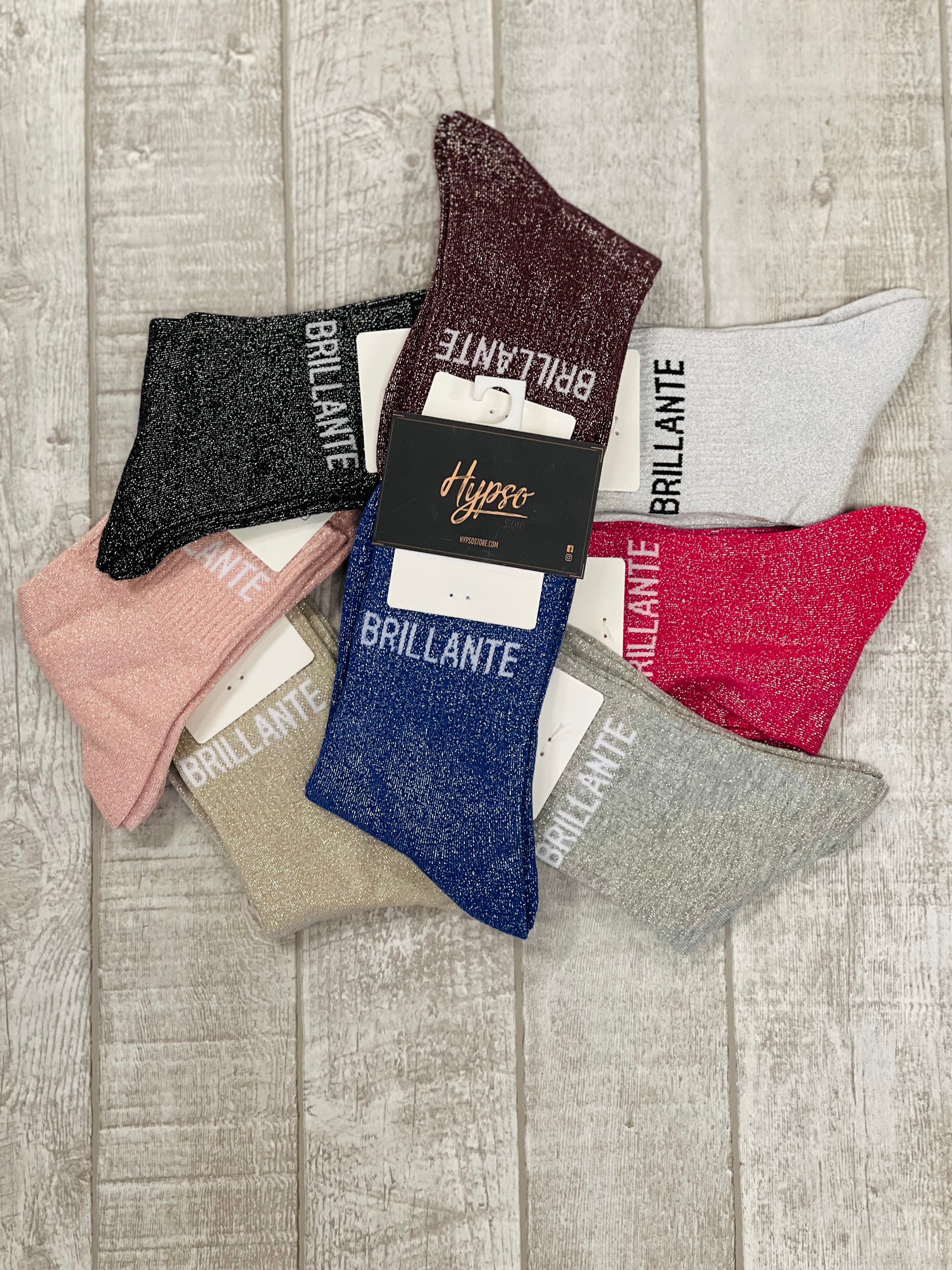 Chaussettes à paillettes BRILLANTE