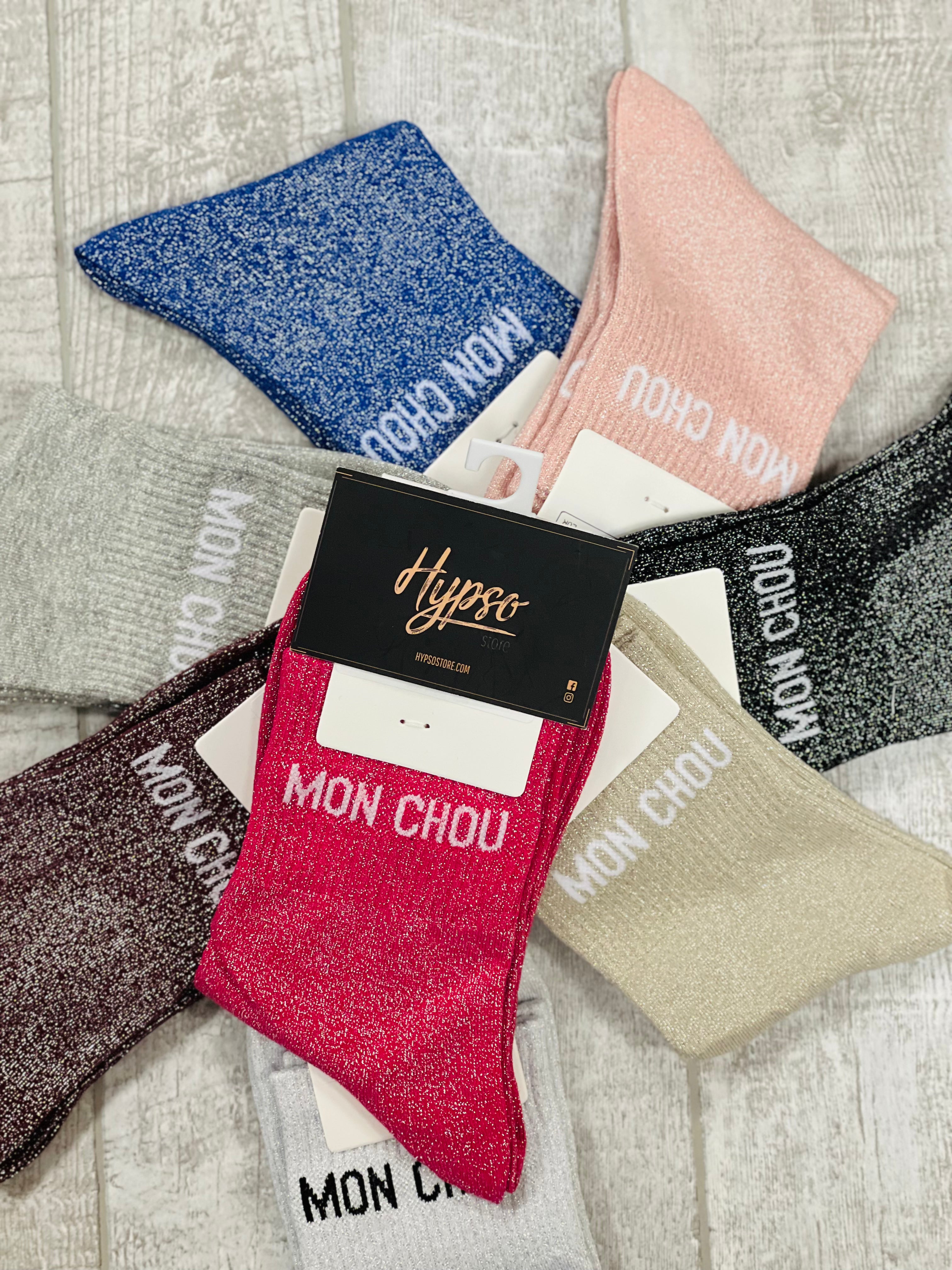 Chaussettes à paillettes MON CHOU