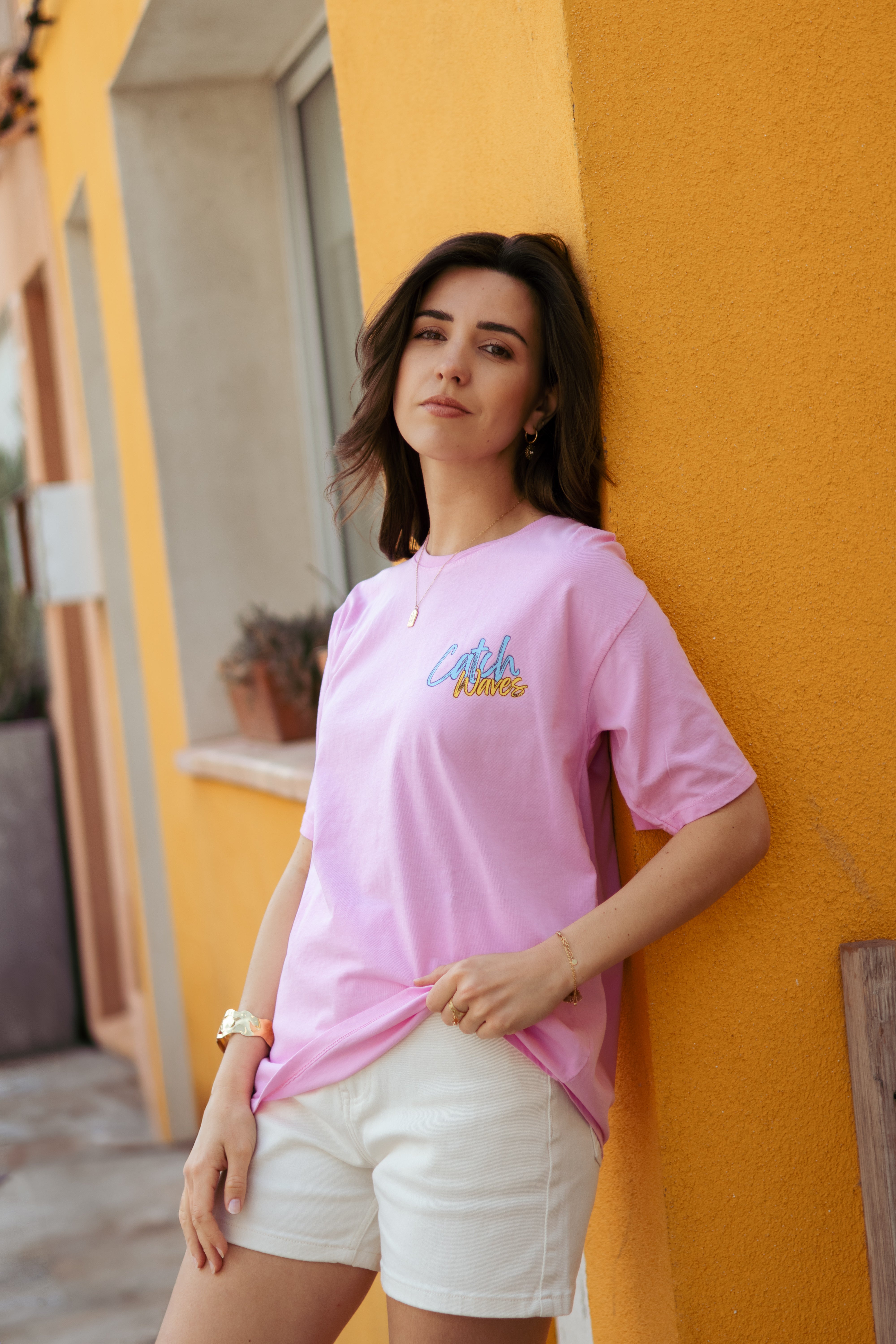 Tee-shirt CATCH WAVES NOT FEELINGS