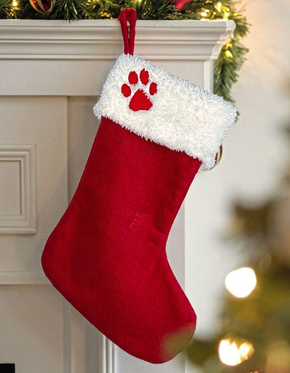 Chaussette de Noël pour chien ou chat personnalisable